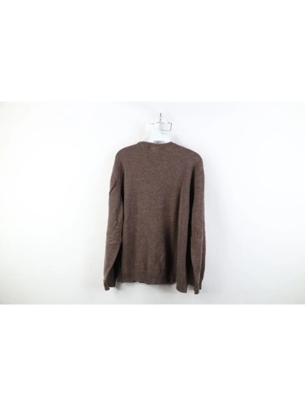 Vintage 90s Streetwear Womens Large Faded Donegal Fisherman Cable Knit Sweater